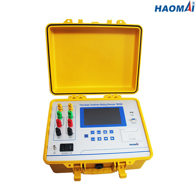 3 상 트랜스포머 권선 저항 미터, ISO9001 20A DC 저항 테스터